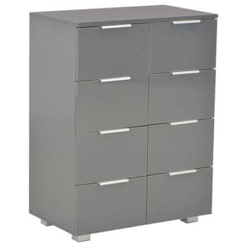 Vidaxl Komoda 60x35x80 cm iverna plošča