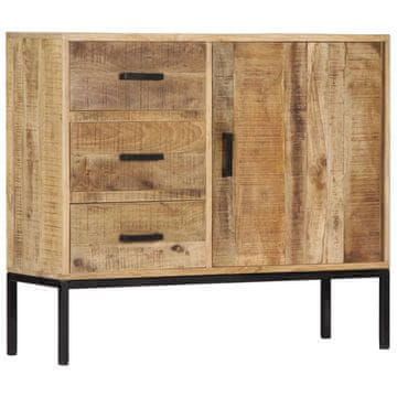 Vidaxl Komoda 88x30x71 cm trden mangov les
