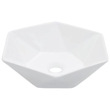 Vidaxl Umivalnik 40x36,5x12 cm keramičen