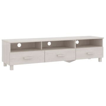 Vidaxl TV omarica 158x40x40 cm trdna borovina