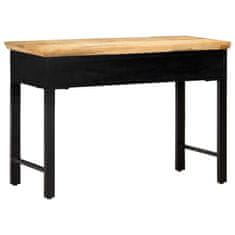 Vidaxl Pisalna miza 110x50x76 cm trden mangov les