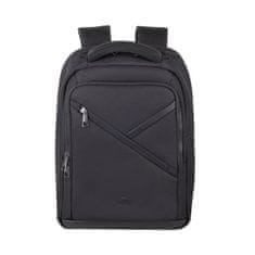 RivaCase ECO nahrbtnik za MacBook Air 15 in prenosnike do velikosti 14-palcev, črn (8126 BLACK)
