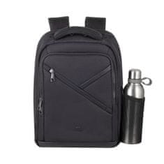 RivaCase ECO nahrbtnik za MacBook Air 15 in prenosnike do velikosti 14-palcev, črn (8126 BLACK)