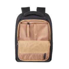 RivaCase ECO nahrbtnik za MacBook Air 15 in prenosnike do velikosti 14-palcev, črn (8126 BLACK)