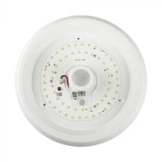 V-TAC  LED plafonjera 12W 900lm 3000K, 4000K ali 6000K IP20 s senzorjem 