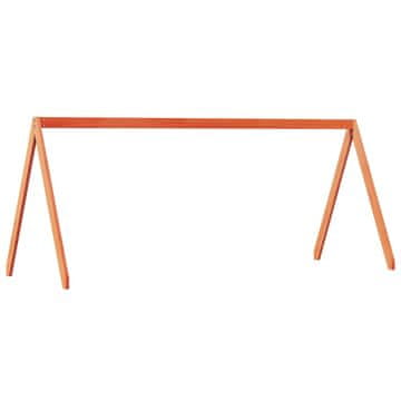 Vidaxl Streha za otroško posteljo voščeno rjava 199x95,5x88cm borovina
