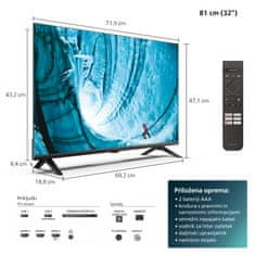 Philips 32PHS6009/12 HD LED televizor, Smart TV