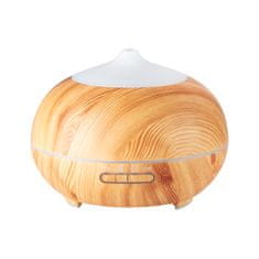 ACTIVESHOP Aroma difuzor vlažilnik zraka spa 06 svetlo leseno 400 ml + časovnik