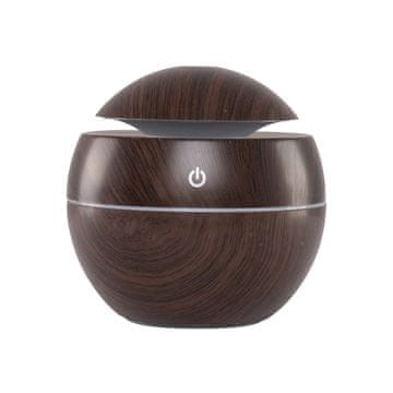 ACTIVESHOP Aroma difuzor vlažilnik zraka spa 16 temno leseno 130 ml