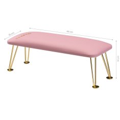 ACTIVESHOP MOMO 6-M stojalo za manikuro, roza zlato