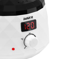 iWAX iWax Diamond Tech grelnik za vosek 400 ml 100 W bel