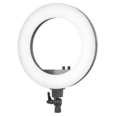 ACTIVESHOP Obročasta luč 18" 48W LED črna + stativ