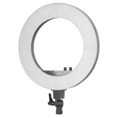 ACTIVESHOP Obročasta luč 18" 48W LED črna + stativ