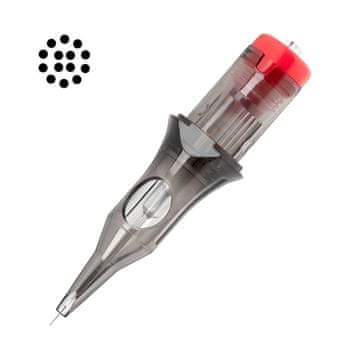 shumee Kartuša za tetoviranje El Cartel V2 - 0,35 14RL srednje zožena, 10 kosov