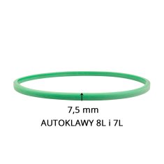 Eprim Woson silikonska tesnilo za avtoklave 7 L in 8 L, zelena, 7,5 mm