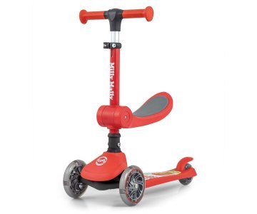 shumee Milly Mally Scooter Fuzzy Red