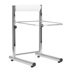 ACTIVESHOP Višinsko nastavljiva kad za pedikuro, krom