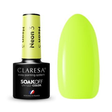 Claresa CLARESA hibridni lak za nohte NEON 3 -5 g