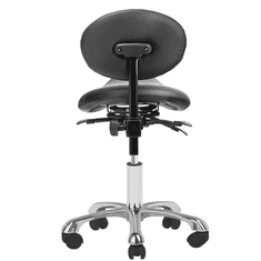 ACTIVESHOP Giovanni 1025 črni kozmetični stolček