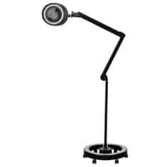 Elegante Povečevalna svetilka Elegante 6025 60 led smd 5d črna s stojalom