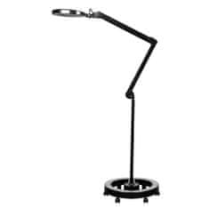 Elegante Povečevalna svetilka Elegante 6025 60 led smd 5d črna s stojalom