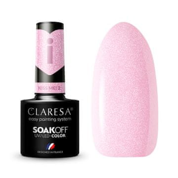 Claresa CLARESA hibridni lak za nohte Kiss Me! 2 -5 g