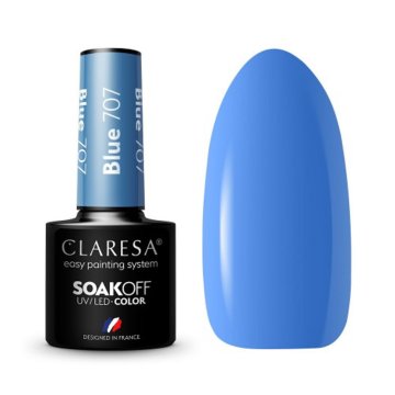 shumee CLARESA hibridni lak za nohte MODRA 707 -5 g