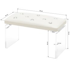 Eprim Stojalo za manikuro Momo Diamond Ecru