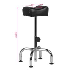 ACTIVESHOP Naslonjalo za noge za pedikuro AM-5012C črno