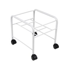 Eprim Preprosta kad za pedikuro s kolesi, bela