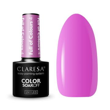 Claresa CLARESA hibridni lak za nohte poln barv 4-5 g