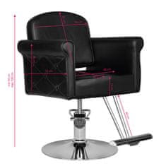 Eprim Frizerski stol Hair System HS69 črn