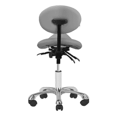ACTIVESHOP Giovanni 1025 siv kozmetični stolček