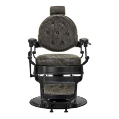 Eprim Gabbiano President Old Leather Green Barber Chair