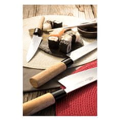 Kuchyňský nůž Lion Sabatier International, 974484 Shotoh, japonský nůž, rukojeť zebrano