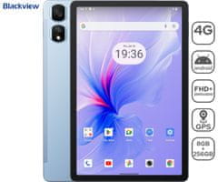 Blackview TAB 16 PRO tablični računalnik, 27,94cm (11), 4G, 256GB, 8GB, FHD+, ovitek+pisalo, moder