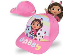 DreamWorks Koci Domek Gabi Roza dekliška kapa s šiltom 52 cm