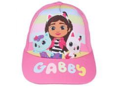 DreamWorks Koci Domek Gabi Roza dekliška kapa s šiltom 52 cm
