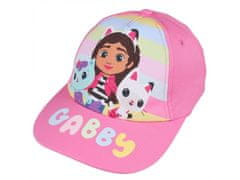 DreamWorks Koci Domek Gabi Roza dekliška kapa s šiltom 52 cm