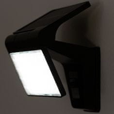LUMILED Solarni reflektor LED fasadna svetilka CORDY 6500K IP44 PIR