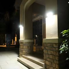 LUMILED Solarni reflektor LED fasadna svetilka CORDY 6500K IP44 PIR