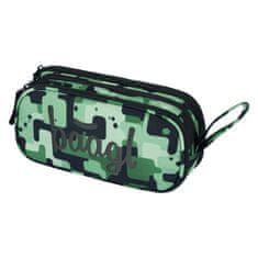 BAAGL 3 SET Coolmate Green: nahrbtnik, peresnica, torba