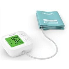 shumee iHealth | Sledenje | KN-550BT | Bela/modra | Izračun krvnega tlaka (sistolični in diastolični), izračun srčnega utripa | 4 | Brezžična povezava Bluetooth | Samodejno | Teža 438 g