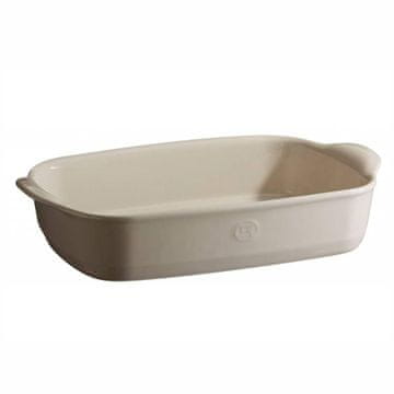 Emile Henry Pekač 42,5x28cm / 4l / krem / keramika