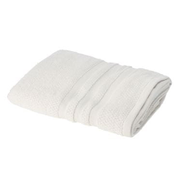 StarDeco Velika brisača Wida 90x140cm / bela / bombaž