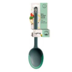 Lekué Servirna žlica Essential 7,2x29cm / sivo-zelena / silikon, pvc