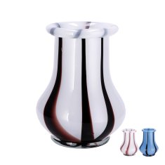 StarDeco Vaza Jones 14,5xh20cm / več barv / steklo