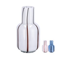 StarDeco Vaza Jones 13xh24cm / več barv / steklo
