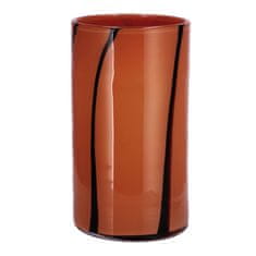StarDeco Vaza Stipe 15xh28cm / več barv / steklo