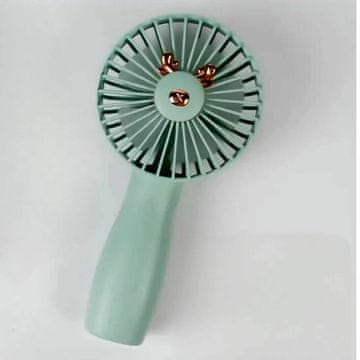 Luniks Prenosni namizni USB ventilator z lučko